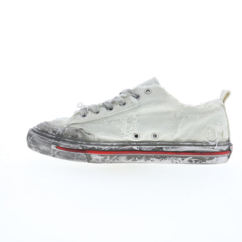 Diesel S-Athos Low Y02882-P5600-H8891 Mens Gray Lifestyle Sneakers Shoes