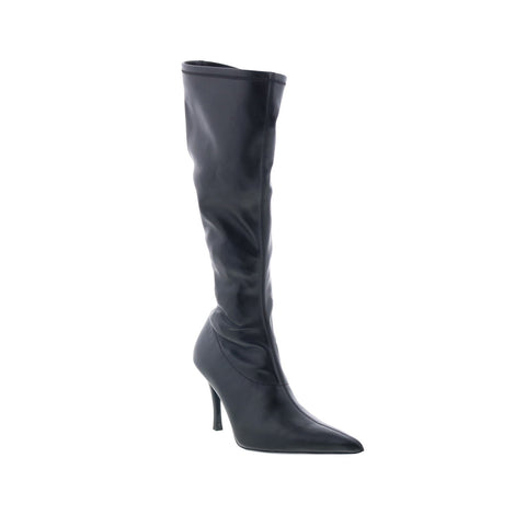 Diesel D-Venus KBT Y02917-P4727-T8013 Womens Black Leather Knee High Boots