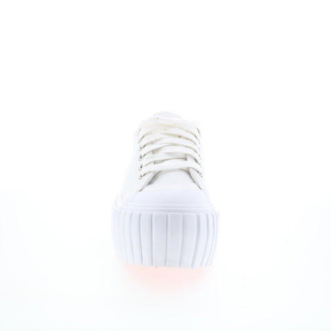 Diesel S-Hanami Low X Womens White Leather Lifestyle Sneakers Shoes