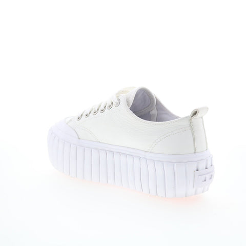 Diesel S-Hanami Low X Womens White Leather Lifestyle Sneakers Shoes