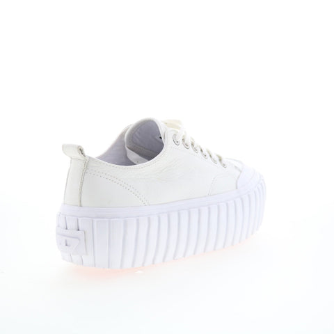 Diesel S-Hanami Low X Womens White Leather Lifestyle Sneakers Shoes