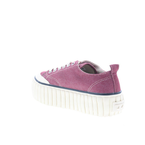 Diesel S-Hanami Low X Womens Purple Canvas Lifestyle Sneakers Shoes