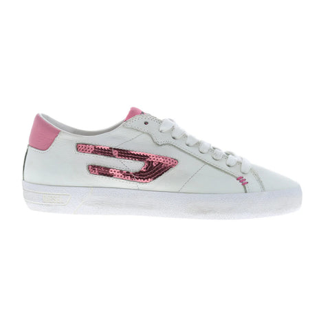 Diesel S-Leroji Low X Womens White Leather Lifestyle