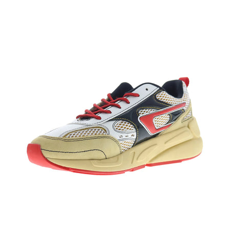 Diesel S-Serendipity Sport X S Mens Beige Leather Lifestyle Sneakers Shoes