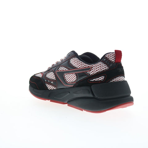 Diesel S-Serendipity Sport X S Mens Black Leather Lifestyle Sneakers Shoes