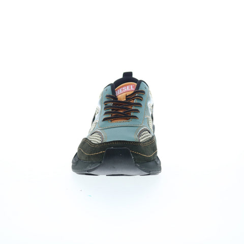 Diesel S-Serendipity Sport X S Mens Green Mesh Lifestyle Sneakers Shoes