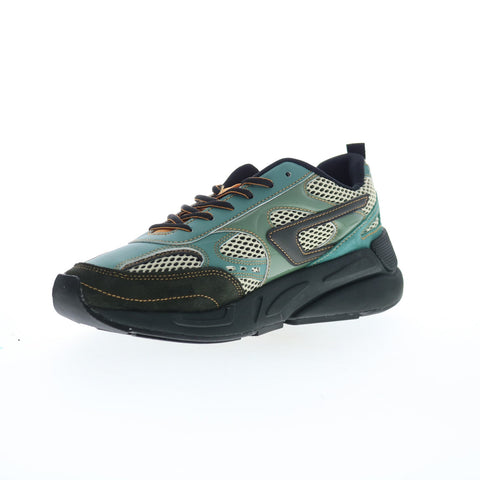 Diesel S-Serendipity Sport X S Mens Green Mesh Lifestyle Sneakers Shoes