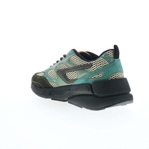 Diesel S-Serendipity Sport X S Mens Green Mesh Lifestyle Sneakers Shoes