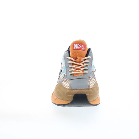 Diesel S-Serendipity Sport X Mens Orange Leather Lifestyle Sneakers Shoes