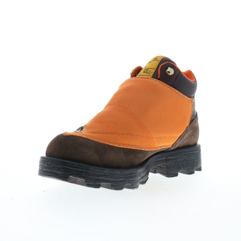 Diesel D-Hammer MB Y03000-P2590-T2345 Mens Orange Suede Ankle Boots