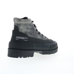Diesel D-Hiko BT X Y03053-PR080-H9834 Mens Black Leather Ankle