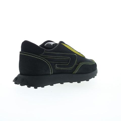 Diesel S-Racer LC X Y03061-P5137-H9438 Mens Black Lifestyle Sneakers Shoes