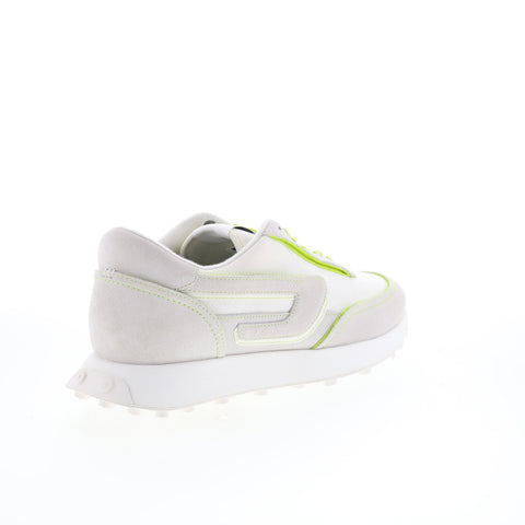 Diesel S-Racer LC X Y03061-P5137-H9439 Mens White Lifestyle Sneakers Shoes