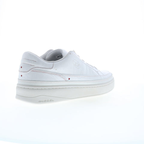 Diesel S-Sinna Low TK Y03065-P5158-H9463 Mens White Lifestyle Sneakers Shoes