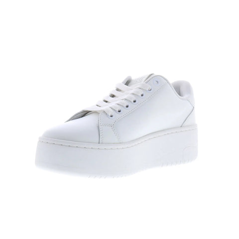 Diesel S-Athene Bold X Womens White Leather Lifestyle Sneakers Shoes