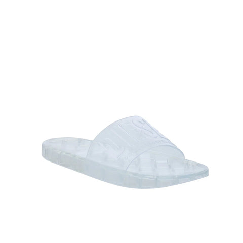 Diesel SA-Karaibi GL X Y03067-P2570-T1003 Womens White Slides Sandals Shoes