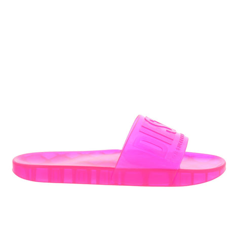 Diesel SA-Karaibi GL X Y03067-P5380-T4343 Womens Pink Slides Sandals Shoes