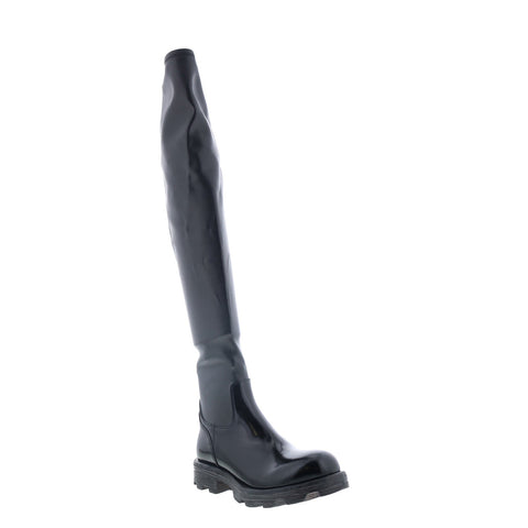Diesel D-Hammer HCH Y03081-P0220-T8013 Womens Black Over The Knee Boots