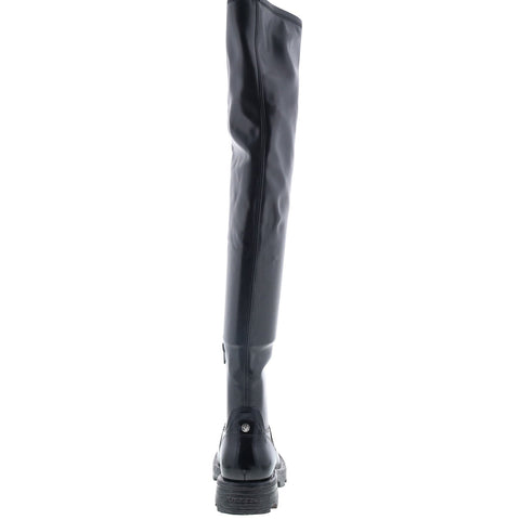 Diesel D-Hammer HCH Y03081-P0220-T8013 Womens Black Over The Knee Boots