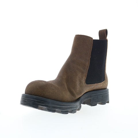 Diesel D-Hammer LCH Y03083-PS919-H3803 Mens Brown Suede Casual Dress Boots