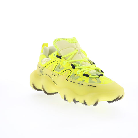 Diesel S-Prototype P1 Mens Yellow Synthetic Lifestyle Sneakers Shoes