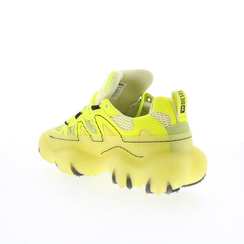 Diesel S-Prototype P1 Mens Yellow Synthetic Lifestyle Sneakers Shoes