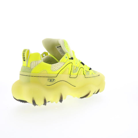 Diesel S-Prototype P1 Mens Yellow Synthetic Lifestyle Sneakers Shoes