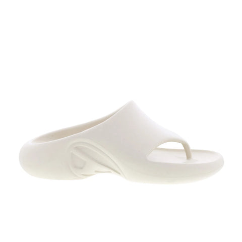 Diesel SA-Maui X Y03191-P5474-T1003 Mens White Flip-Flops Sandals Shoes