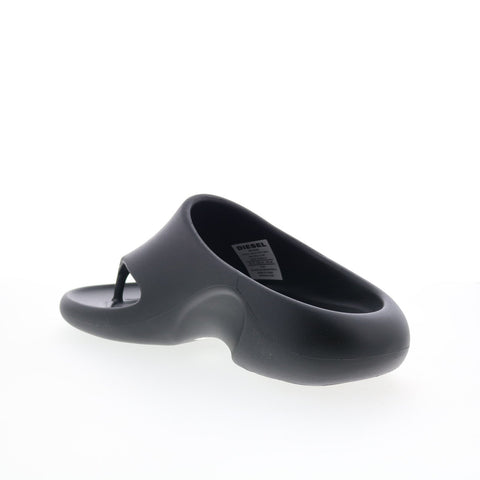 Diesel SA-Maui X Y03191-P5474-T8013 Mens Black Flip-Flops Sandals Shoes