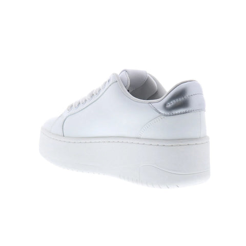 Diesel S-Athene Bold W Womens White Leather Lifestyle Sneakers Shoes