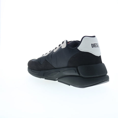 Diesel S-Serendipity Light Mens Black Suede Lifestyle Sneakers Shoes