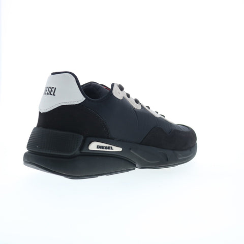 Diesel S-Serendipity Light Mens Black Suede Lifestyle Sneakers Shoes