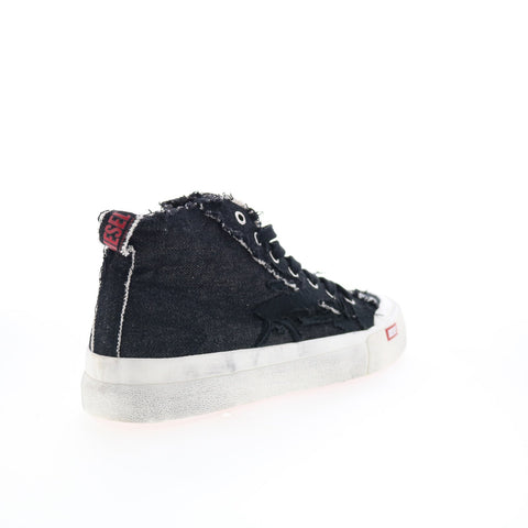 Diesel S-Athos Mid Y03269-P6312-H0958 Mens Black Lifestyle Sneakers Shoes