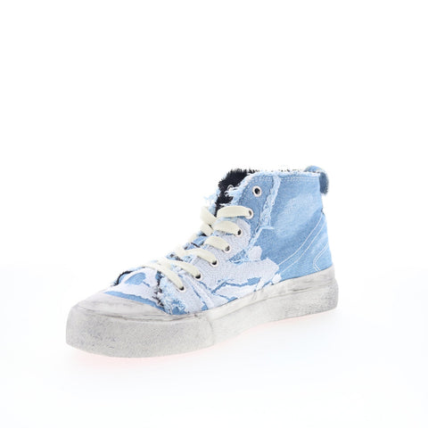 Diesel S-Athos Mid Y03269-P6312-H1327 Mens Blue Lifestyle Sneakers Shoes