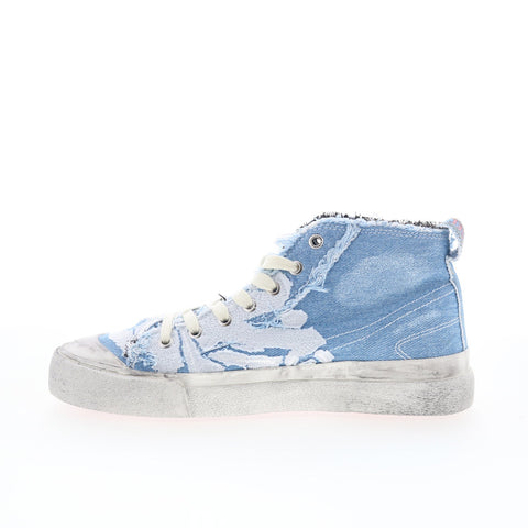 Diesel S-Athos Mid Y03269-P6312-H1327 Mens Blue Lifestyle Sneakers Shoes