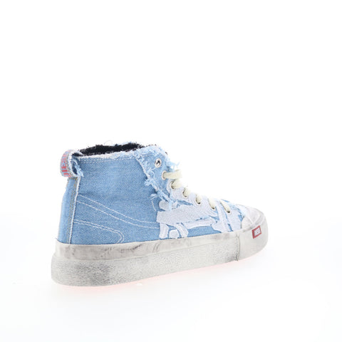 Diesel S-Athos Mid Y03269-P6312-H1327 Mens Blue Lifestyle Sneakers Shoes