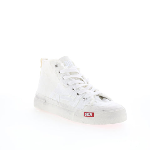 Diesel S-Athos Mid Y03269-P6312-H7528 Mens White Lifestyle Sneakers Shoes