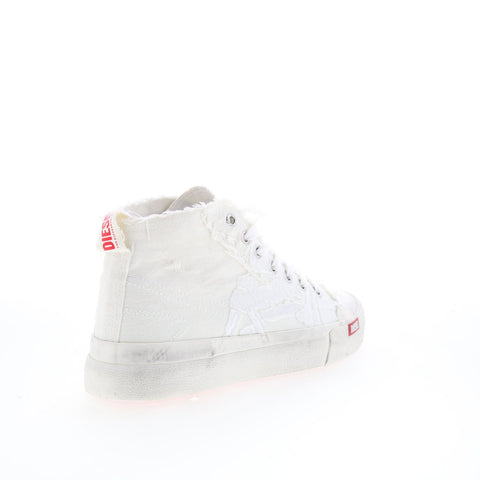 Diesel S-Athos Mid Y03269-P6312-H7528 Mens White Lifestyle Sneakers Shoes