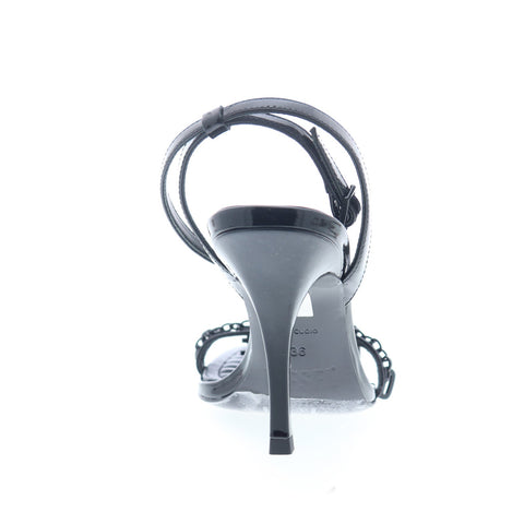 Diesel D-Vina SDL Y03303-P2345-T8013 Womens Black Heeled Sandals Shoes