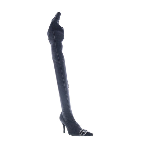 Diesel D-Venus TBT D Y03316-P6078-T8013 Womens Black Over The Knee Boots
