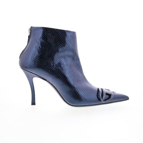 Diesel D-Venus AB Y03323-P6356-T6067 Womens Blue Ankle & Booties Boots