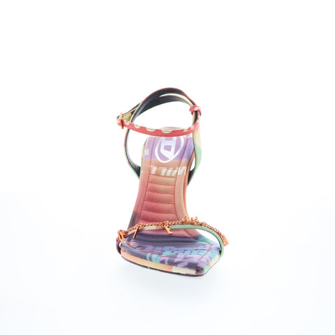 Diesel D-Vina Charm SDL Y03429-P6742-HA280 Womens Purple Heeled Sandals Shoes