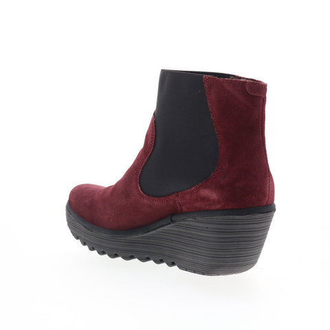 Fly London Yade YADE398FLY-008 Womens Brown Suede Ankle & Booties Boots