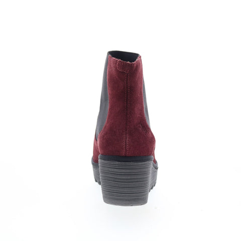 Fly London Yade YADE398FLY-008 Womens Brown Suede Ankle & Booties Boots