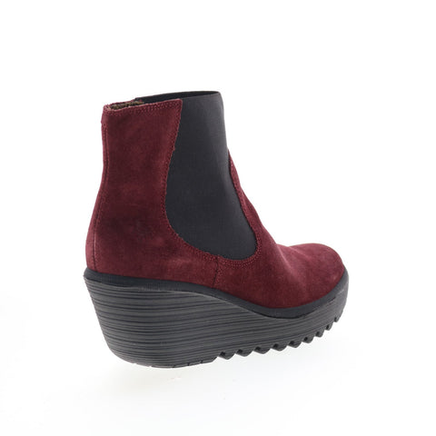 Fly London Yade YADE398FLY-008 Womens Brown Suede Ankle & Booties Boots