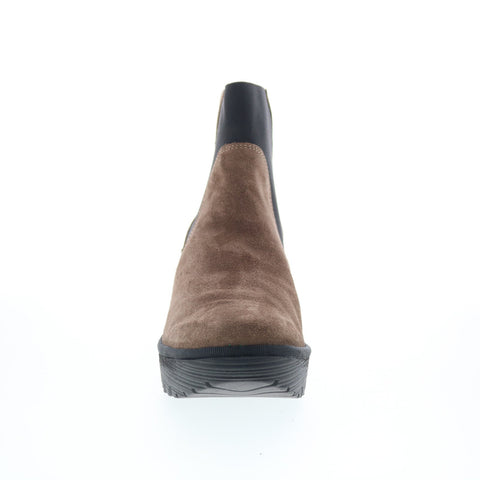Fly London Yade YADE398FLY-012 Womens Brown Suede Ankle & Booties Boots
