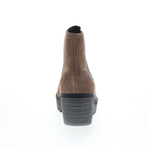 Fly London Yade YADE398FLY-012 Womens Brown Suede Ankle & Booties Boots