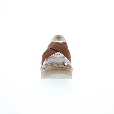 Fly London Yaji YAJI888FLY-013 Womens Brown Leather Lifestyle Sneakers Shoes