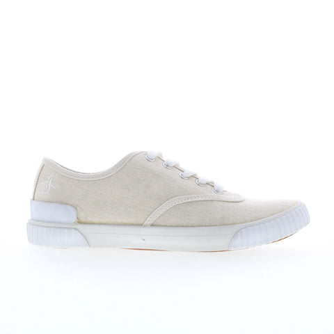 Original Penguin Yates U Throat Mens Beige Canvas Lifestyle Sneakers Shoes