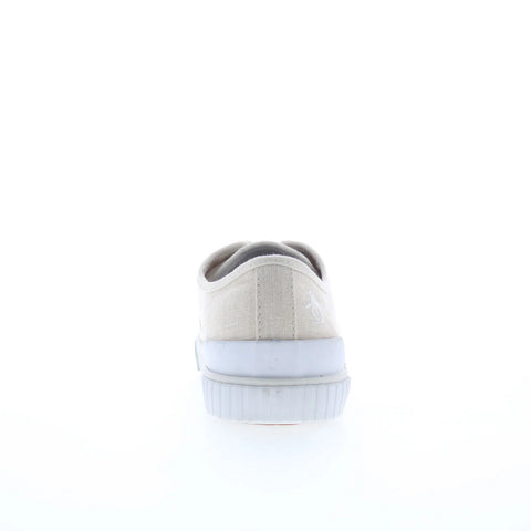 Original Penguin Yates U Throat Mens Beige Canvas Lifestyle Sneakers Shoes